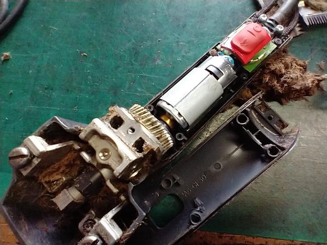 Just how much hair is inside your horse clippers?